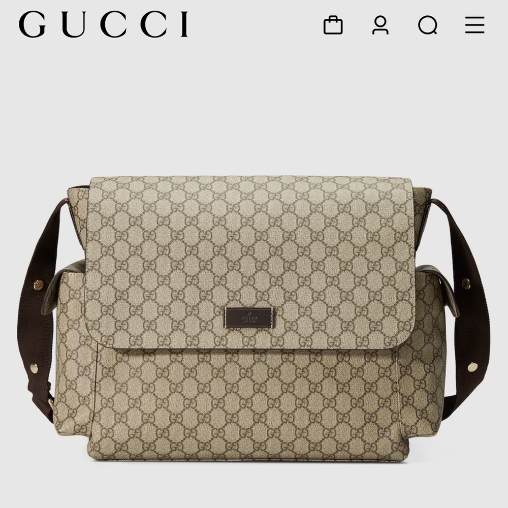 Gucci diaper bag